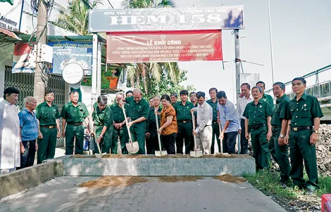 Thực hiện tốt công tác Hội Cựu chiến binh