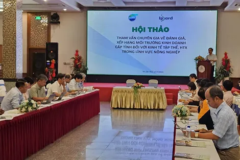 Xây dựng bộ tiêu chí đánh giá, xếp hạng môi trường kinh doanh cấp tỉnh đối với kinh tế tập thể, HTX trong lĩnh vực nông nghiệp