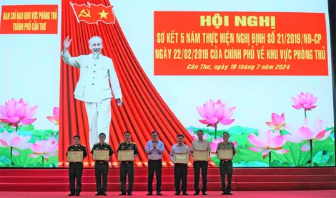 Xây dựng khu vực phòng thủ thành phố đi vào chiều sâu, đạt hiệu quả thiết thực