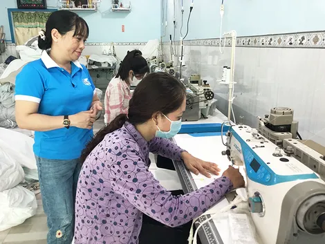 Nhiều hoạt động chăm lo hội viên, phụ nữ