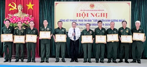 Tổng kết phong trào thi đua “CCB gương mẫu” giai đoạn 2019-2024