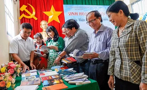 Hội Nhà văn TP Cần Thơ ra mắt tác phẩm mới của hội viên