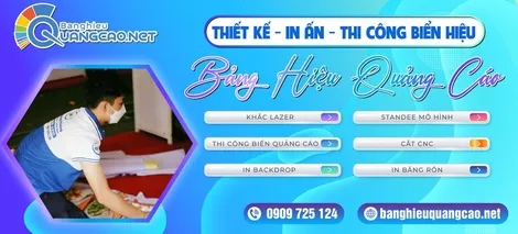Công ty Banghieuquangcao.net - Dịch vụ thiết kế và làm bảng hiệu giá rẻ tại TPHCM