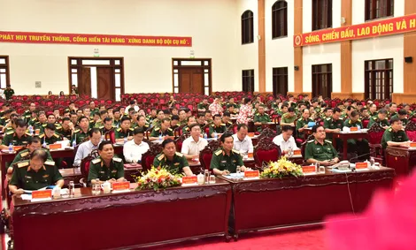 Quân khu 9 sơ kết 5 năm thực hiện nghị định của Chính phủ về khu vực phòng thủ