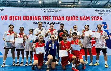 Boxing Cần Thơ lần đầu tiên vào tốp đầu giải trẻ toàn quốc