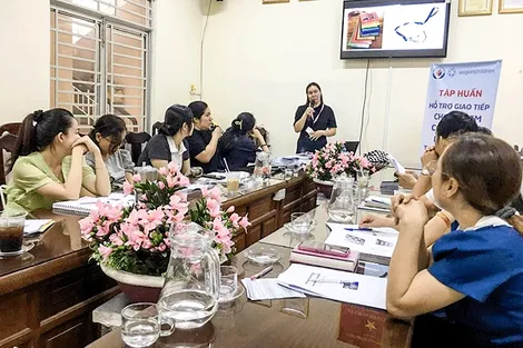Hỗ trợ giao tiếp cho trẻ em có rối loạn phổ tự kỷ thông qua hình ảnh