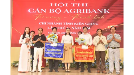 Agribank Chi nhánh tỉnh Kiên Giang tổ chức hội thi tài năng, thanh lịch cấp cơ sở lần thứ IV - năm 2024