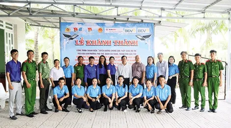 Thực hiện nhiều công trình góp phần bảo đảm trật tự an toàn giao thông