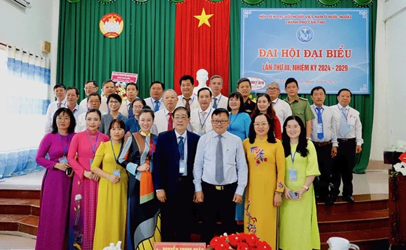 Đại hội đại biểu Hội Liên lạc với người Việt Nam ở nước ngoài TP Cần Thơ, nhiệm kỳ 2024-2029