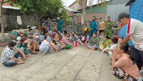 An Giang: Triệt phá sòng bạc với quy mô lớn, liên quan 26 đối tượng