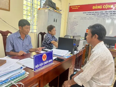 Cựu chiến binh chung sức giữ gìn an ninh trật tự
