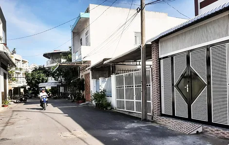 Hẻm được nâng cấp, giao thông thuận lợi