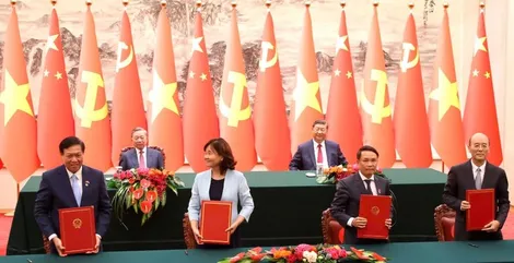 Ký kết Bản ghi nhớ về “Chương trình trao đổi báo chí – truyền thông giữa Hội Nhà báo Việt Nam và Hội Nhà báo toàn quốc Trung Quốc” giai đoạn năm 2024 - 2029