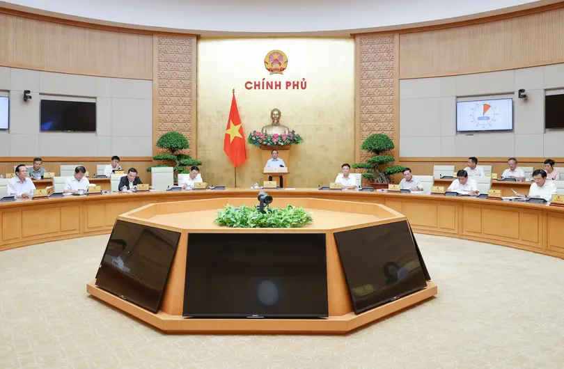 Thủ tướng chủ trì phiên họp Chính phủ xây dựng pháp luật tháng 8