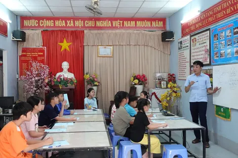 Câu chuyện đẹp từ lớp học ở Thạnh Mỹ