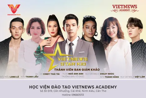 Sân chơi thời trang dành cho trẻ em “Viet News Star Kid” năm 2024