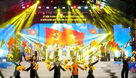 Chương trình nghệ thuật “Âm vang mùa thu” mừng Quốc khánh