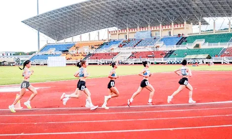 Cần Thơ đạt 7 huy chương tại Giải vô địch Ðiền kinh trẻ quốc gia năm 2024