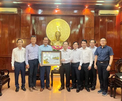 Hiệp hội Năng lượng Hàn Quốc tại Việt Nam 
tìm hiểu cơ hội hợp tác, phát triển dự án năng lượng tái tạo tại Cần Thơ
