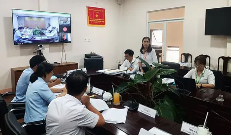 Nghiệm thu dự án Tuyên truyền, phổ biến kiến thức về quyền
sở hữu trí tuệ tại các cơ sở giáo dục đại học, cao đẳng
