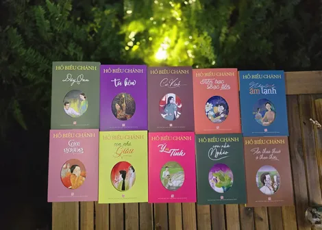 Nhiều tác phẩm của nhà văn Hồ Biểu Chánh được tái bản, in mới