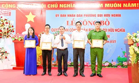 Phường Bùi Hữu Nghĩa đạt chuẩn Phường đô thị văn minh