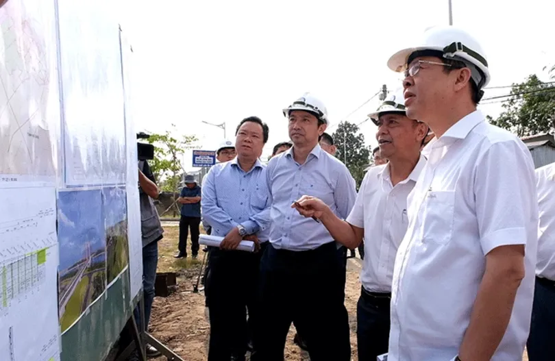 Lãnh đạo thành phố kiểm tra tiến độ các công trình giao thông trọng điểm
