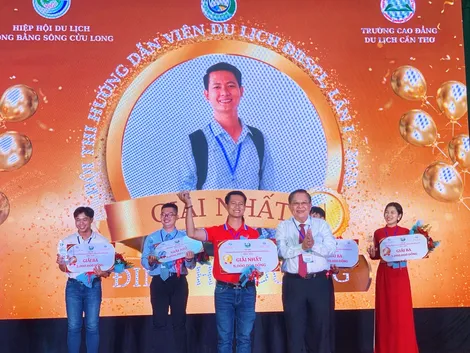 Đinh Hải Dương giành giải Nhất Hội thi Hướng dẫn viên du lịch ĐBSCL lần thứ nhất - năm 2025