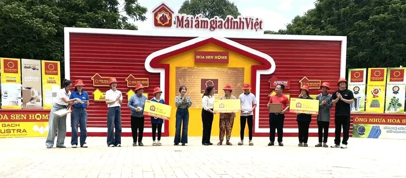Lan tỏa yêu thương “Mái ấm gia đình Việt”