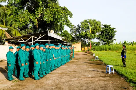 Quận Cái Răng quan tâm phát triển đảng viên trong lực lượng dân quân