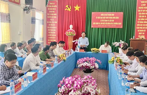 Tiếp tục thực hiện tốt nhiệm vụ chính trị, các chỉ tiêu kinh tế - xã hội