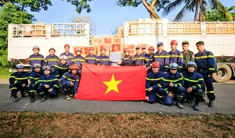 Chưa thể xác định quy mô tàn phá