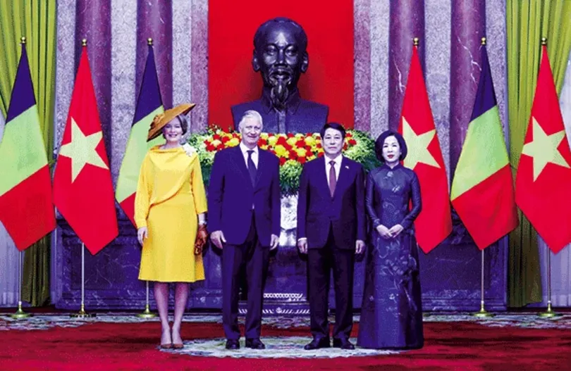 Nhà vua Bỉ thăm Việt Nam