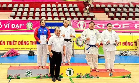 Judo Cần Thơ giành HCV giải vô địch quốc gia 2025