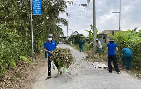 Mô hình “Tuyến đường sáng - xanh - sạch - đẹp”