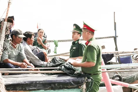 Hiệu quả trong phòng, chống khai thác IUU ở Tiền Giang