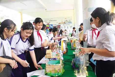 Xây dựng môi trường thúc đẩy học sinh sáng tạo