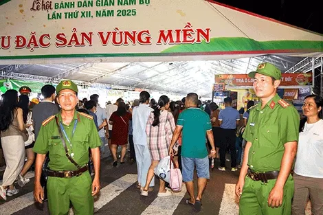 Bảo đảm an ninh, an toàn Lễ hội Bánh dân gian Nam Bộ lần thứ XII