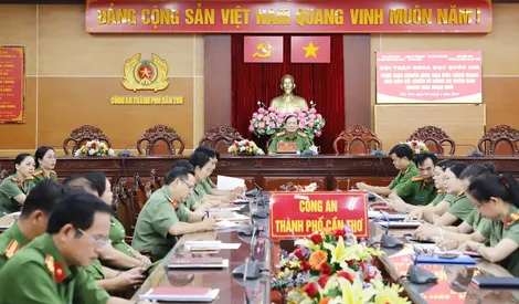 Hội thảo về thực hiện đạo đức cách mạng của cán bộ, chiến sĩ Công an nhân dân