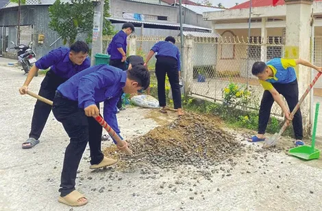 Tuổi trẻ Mỹ Khánh thực hiện nhiều công trình, phần việc ý nghĩa