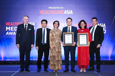 Vinmec là hệ thống y tế đầu tiên tại Việt Nam được vinh danh tại Healthcare Asia Awards 2025