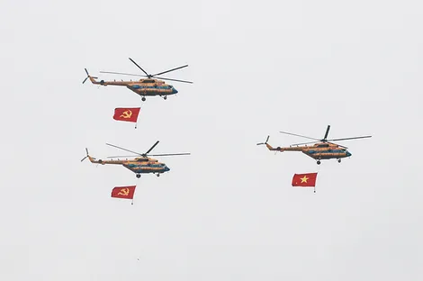 Hơn 10.000 người tham gia hợp luyện chuẩn bị Lễ kỷ niệm 50 năm Ngày Thống nhất đất nước