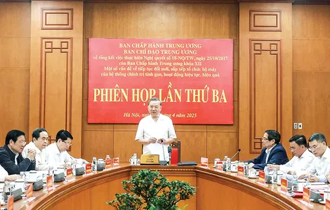Các cơ quan, đơn vị, tổ chức trước, trong và sau sắp xếp phải đảm bảo hoạt động thông suốt