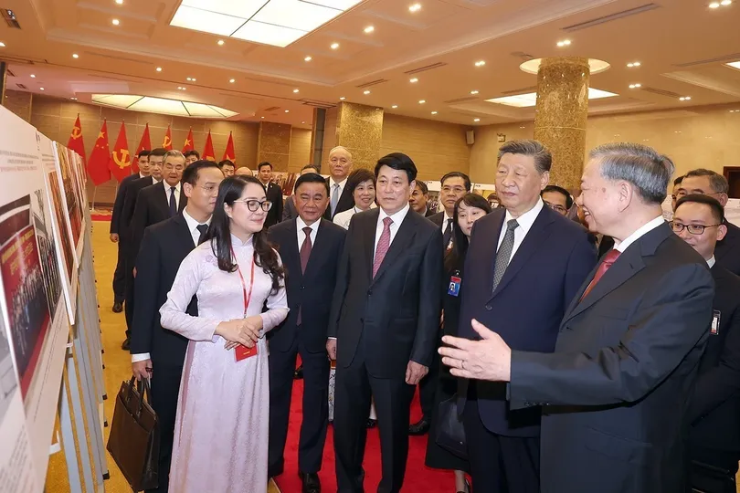 Tổng Bí thư, Chủ tịch nước Trung Quốc Tập Cận Bình dự Gặp gỡ hữu nghị nhân dân Việt Nam - Trung Quốc