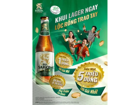 Bia Saigon kết nối mọi người bằng chính "tinh thần rồng" Việt Nam độc đáo
