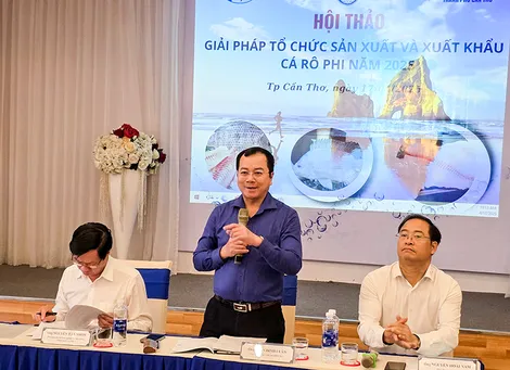 Thúc đẩy phát triển sản xuất và xuất khẩu cá rô phi