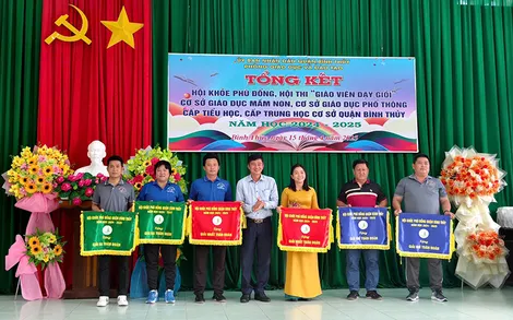 Tổng kết Hội thi Giáo viên dạy giỏi quận Bình Thủy