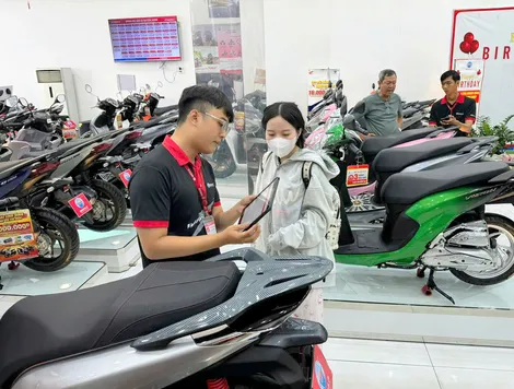Doanh số tiêu thụ xe máy quý I-2025 tăng 11,48%