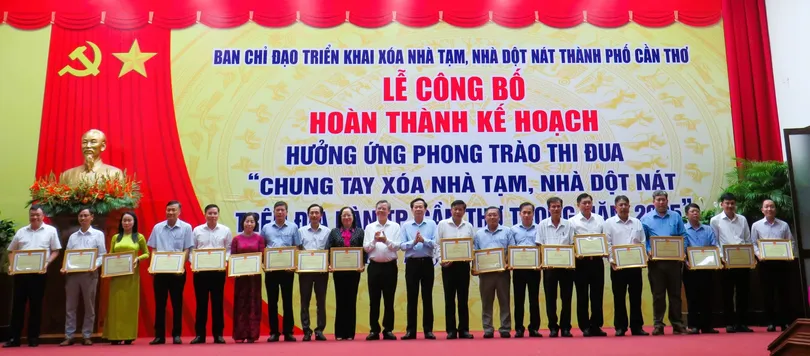 TP Cần Thơ hoàn thành kế hoạch xóa nhà tạm, nhà dột nát
