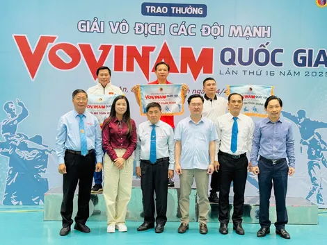 Vovinam Cần Thơ hạng Nhì toàn đoàn giải quốc gia